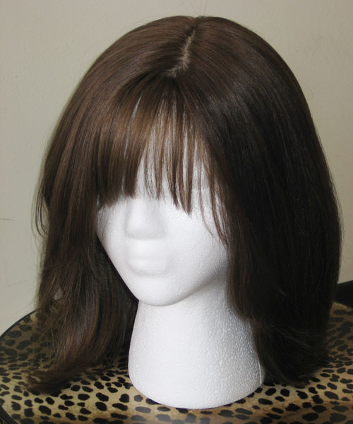 Lang Blond Echthaar Perücken