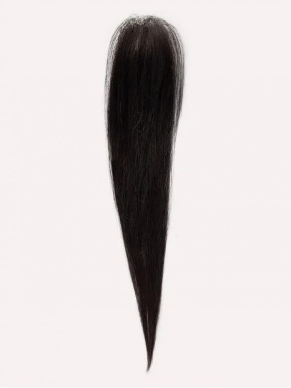 2"X 2" Echthaar-Cover-Up-Haarpflaster Auf Voller Hautbasis - Keine Chirurgische Lösung Für Alopecia Areata | 12"