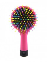 Regenbogen Brush Perm Wellig Gerade Beauty Kamm Mit Spiegel