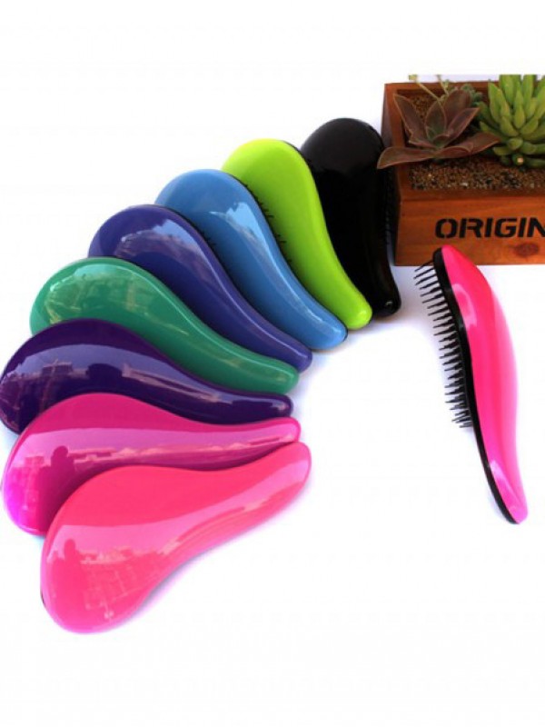 Magie Haare Kamm Brush Regenbogen Haarebrush Haare Shower Salon Tool
