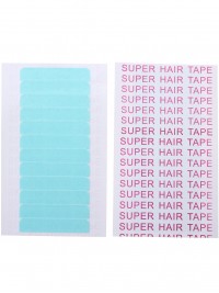 5 Sheets 60Pcs 4Cm*0.8Cm Haare Tape Adhesive Glue Double Side Tape Waterproof Für Lace Perücke