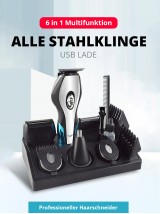 USB/Strom Haarschneider Bartrasierer Haarschneidemaschinen für Männer Selbsthaarschnitt