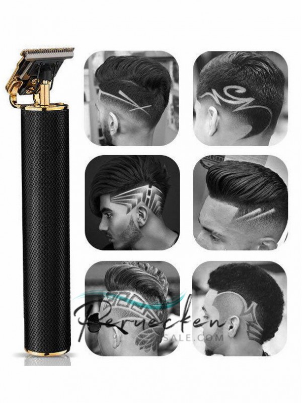 Professioneller Akku-Outliner-Haarschneider Wiederaufladbare Haarschnitt-Kits Elektrischer T-Klingen-Trimmer