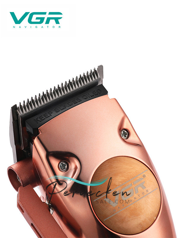 Vgr USB wiederaufladbarer Haarschneider Elektrischer Haarschneider Rasierer Männer Friseur Haarschneidemaschine