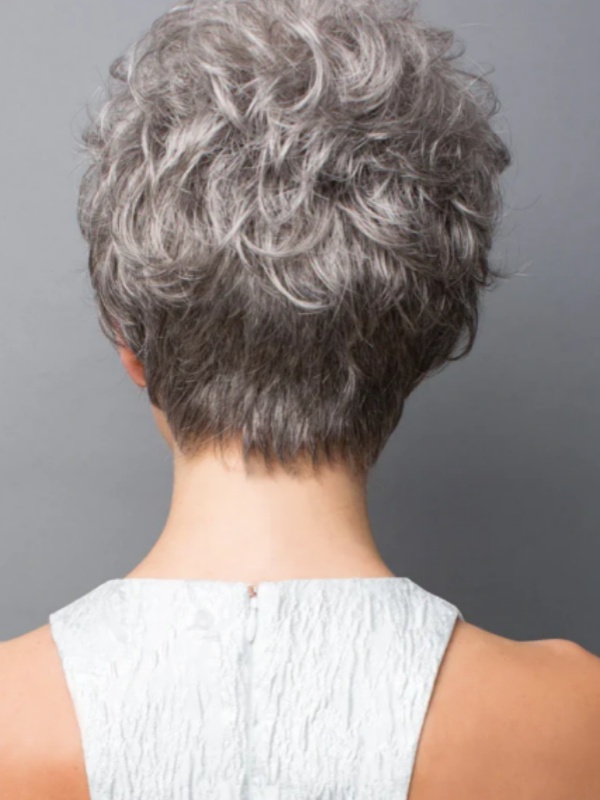 Fashion Wig Glatte 6" Kappenlose Synthetik Perücken