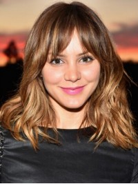 Katharine Mcphee Lang Wellig Perücken