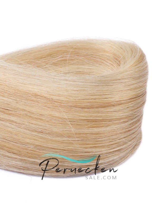 Blond Lange Grade PU Haarverlängerung